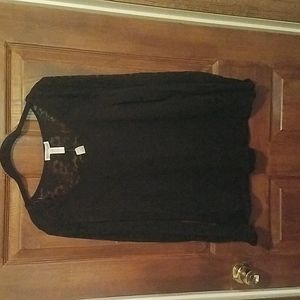 Black Top with Lace